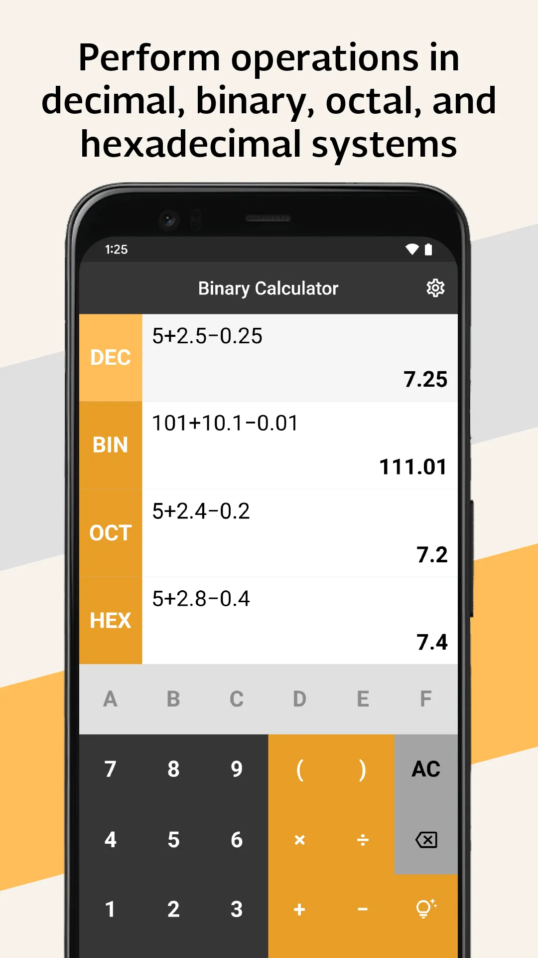 Binary Calculator | Indus Appstore | Screenshot