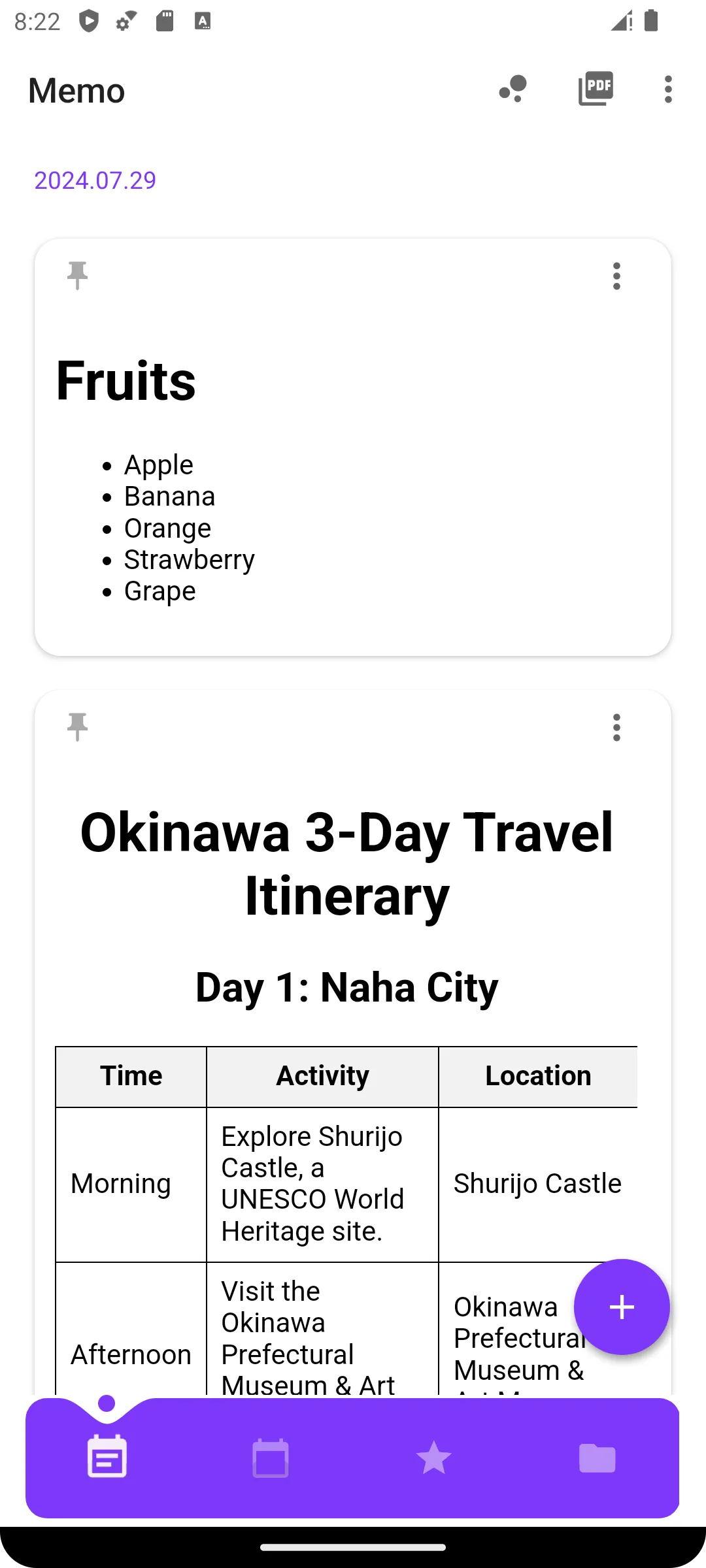 Notepad - To-do list, calendar | Indus Appstore | Screenshot