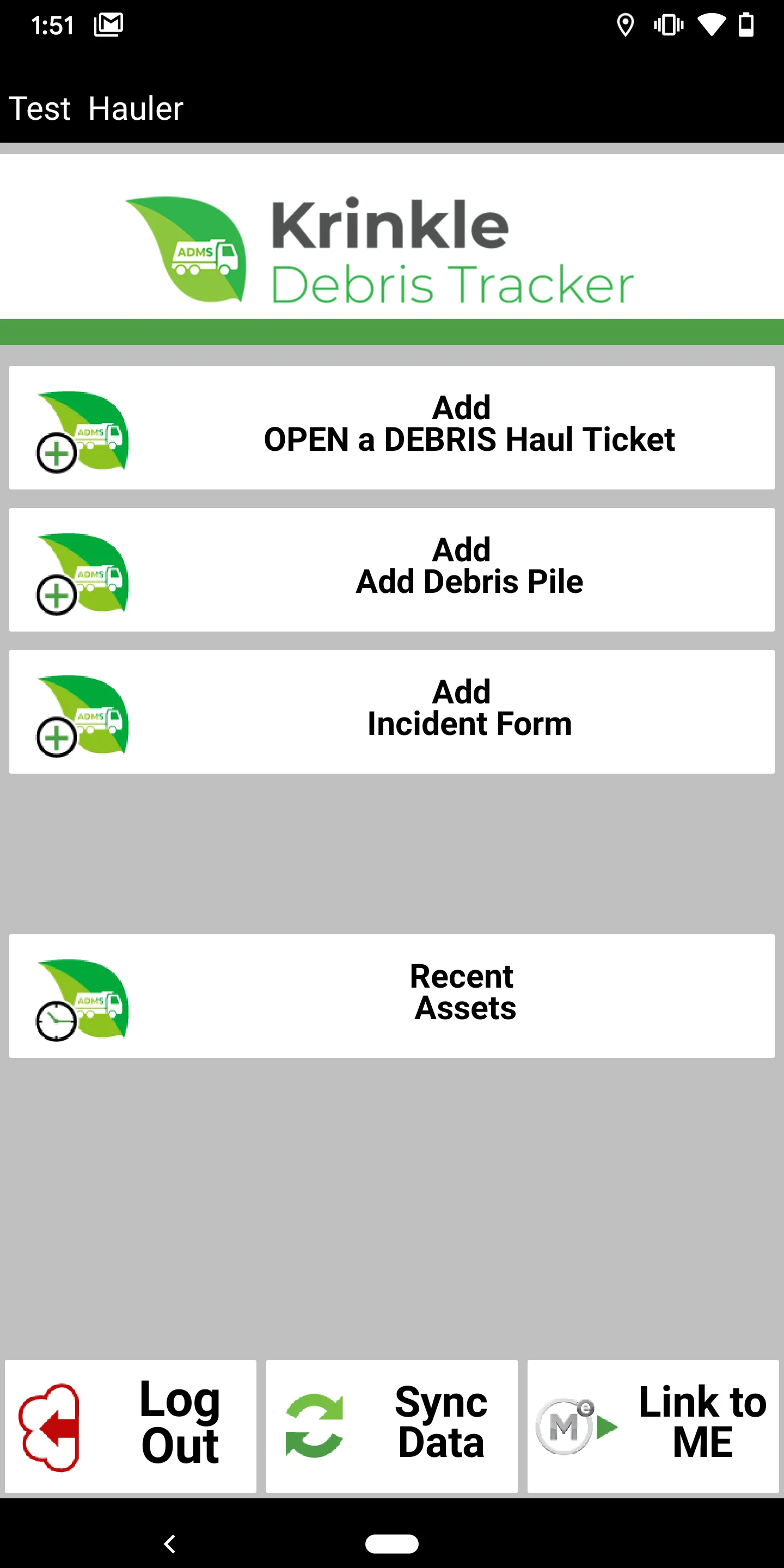 Krinkle Debris Tracker | Indus Appstore | Screenshot