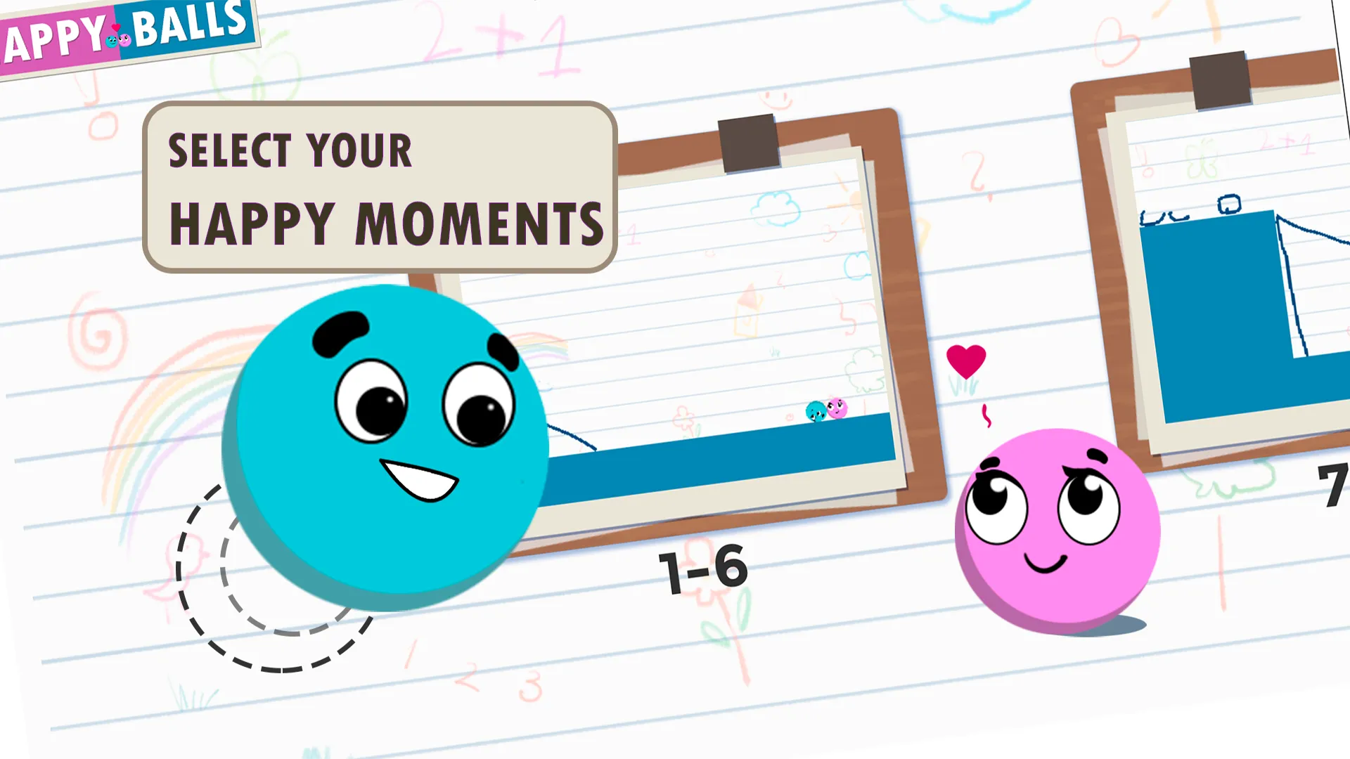 Happy Balls: Drawing lines | Indus Appstore | Screenshot