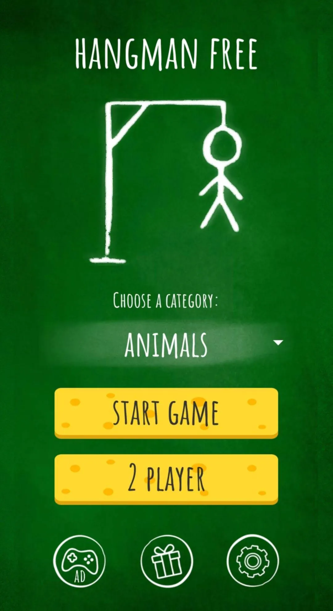 Hangman with hints! | Indus Appstore | Screenshot