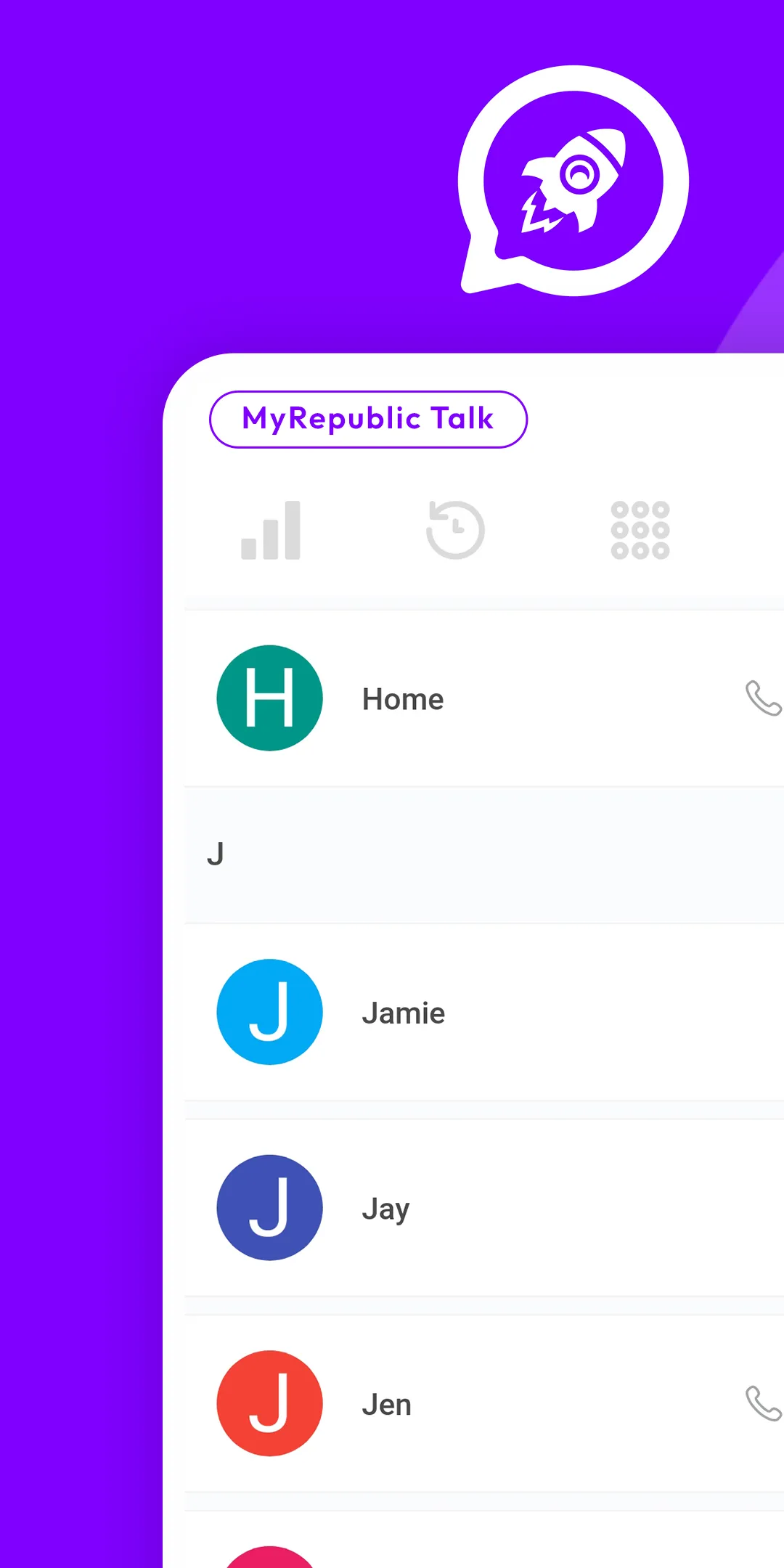 MyRepublic Talk | Indus Appstore | Screenshot