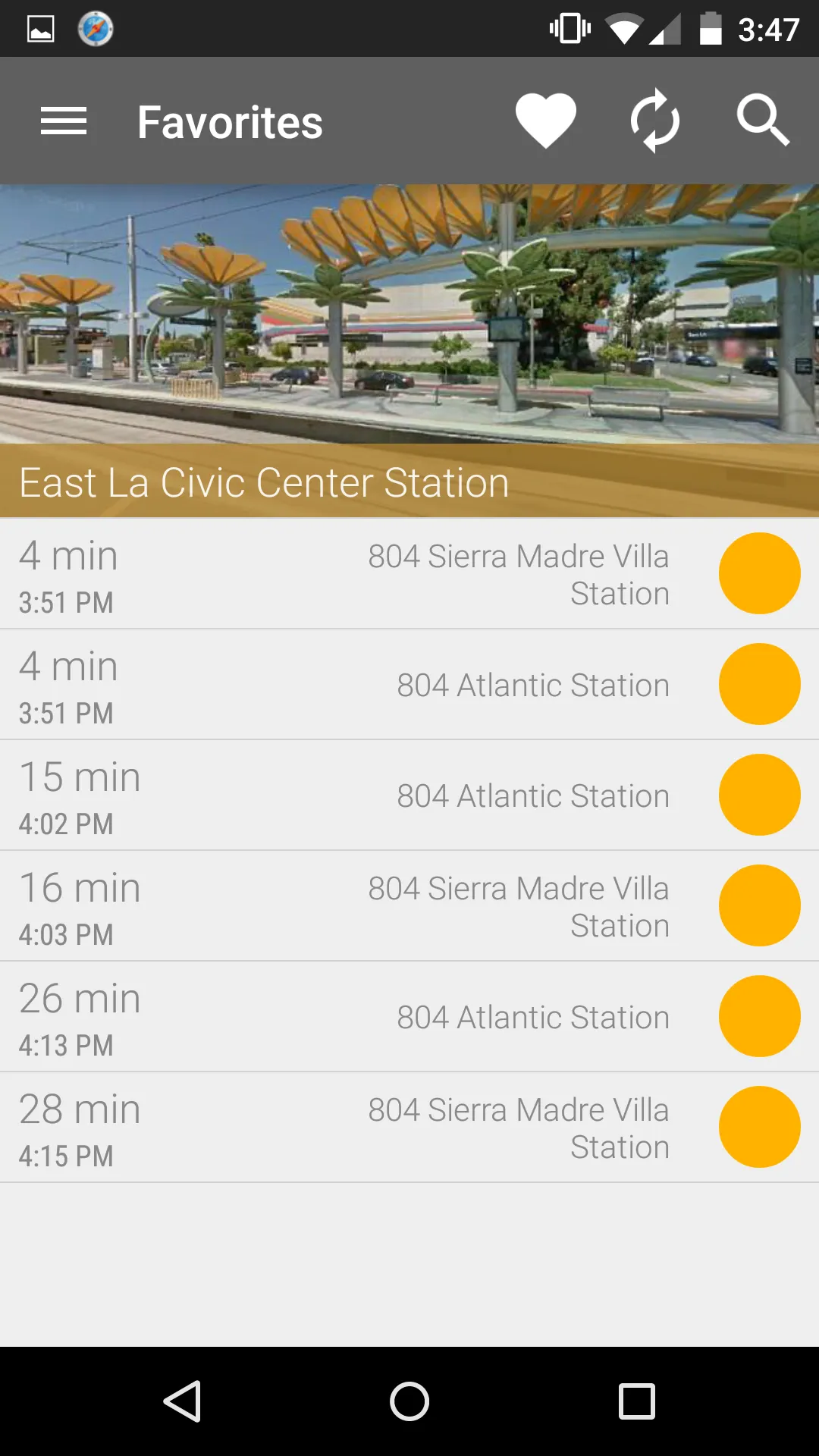 Los Angeles Metro and Bus | Indus Appstore | Screenshot