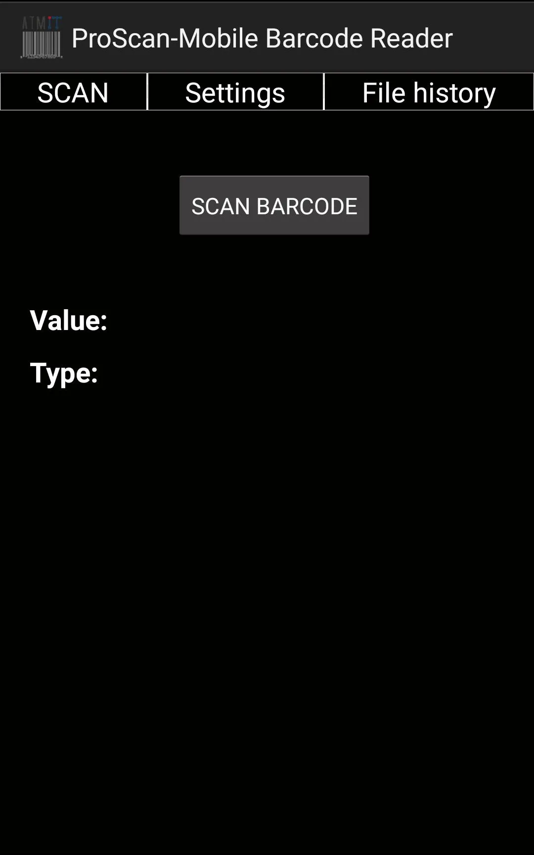 ProScan-Mobile Barcode Reader | Indus Appstore | Screenshot