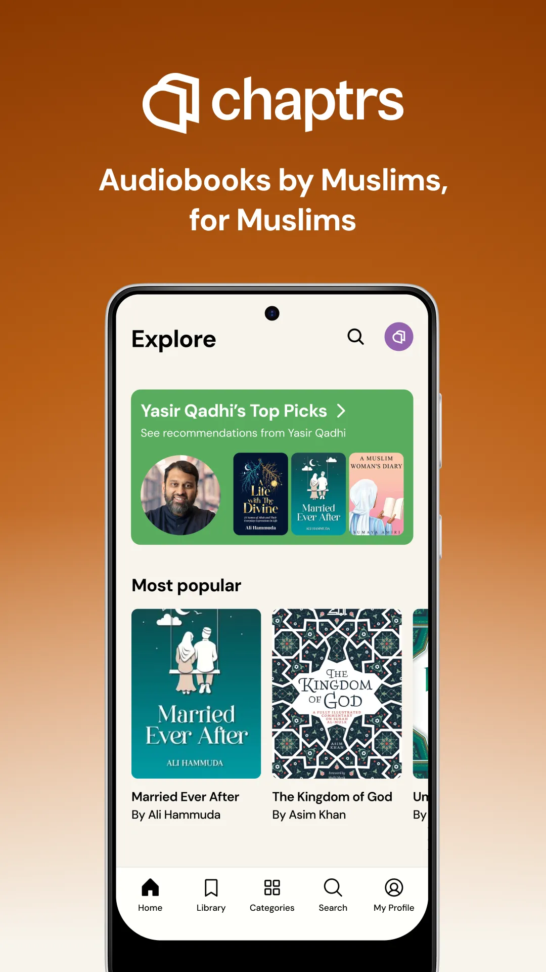 Chaptrs - Islamic Audiobooks | Indus Appstore | Screenshot