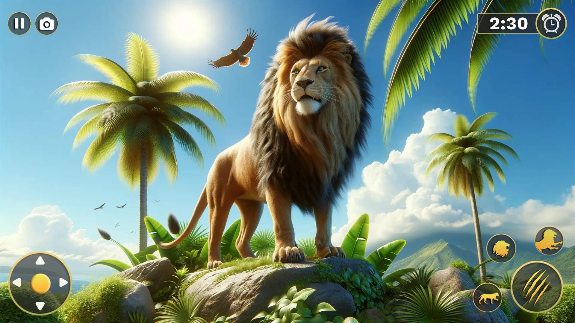 Lion Games 3D Animal Hunting | Indus Appstore | Screenshot