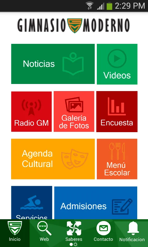 Gimnasio Moderno | Indus Appstore | Screenshot