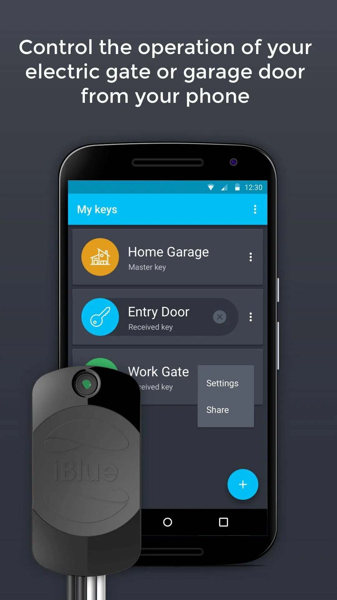 iBlue Smart Key | Indus Appstore | Screenshot