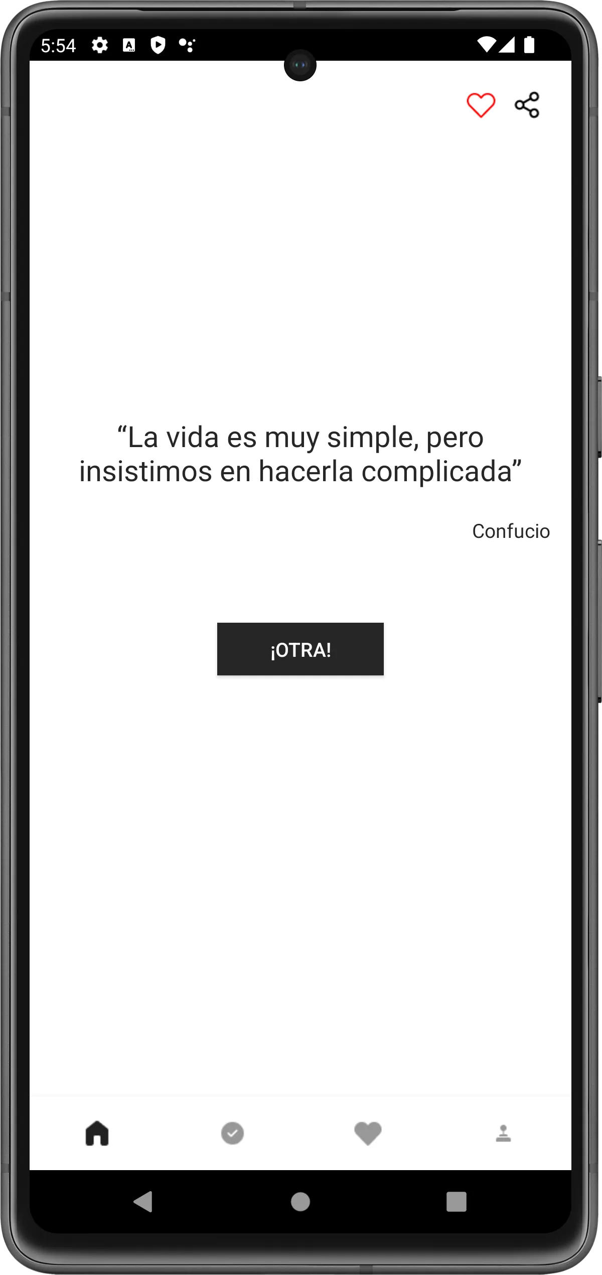 Frase por dia | Indus Appstore | Screenshot