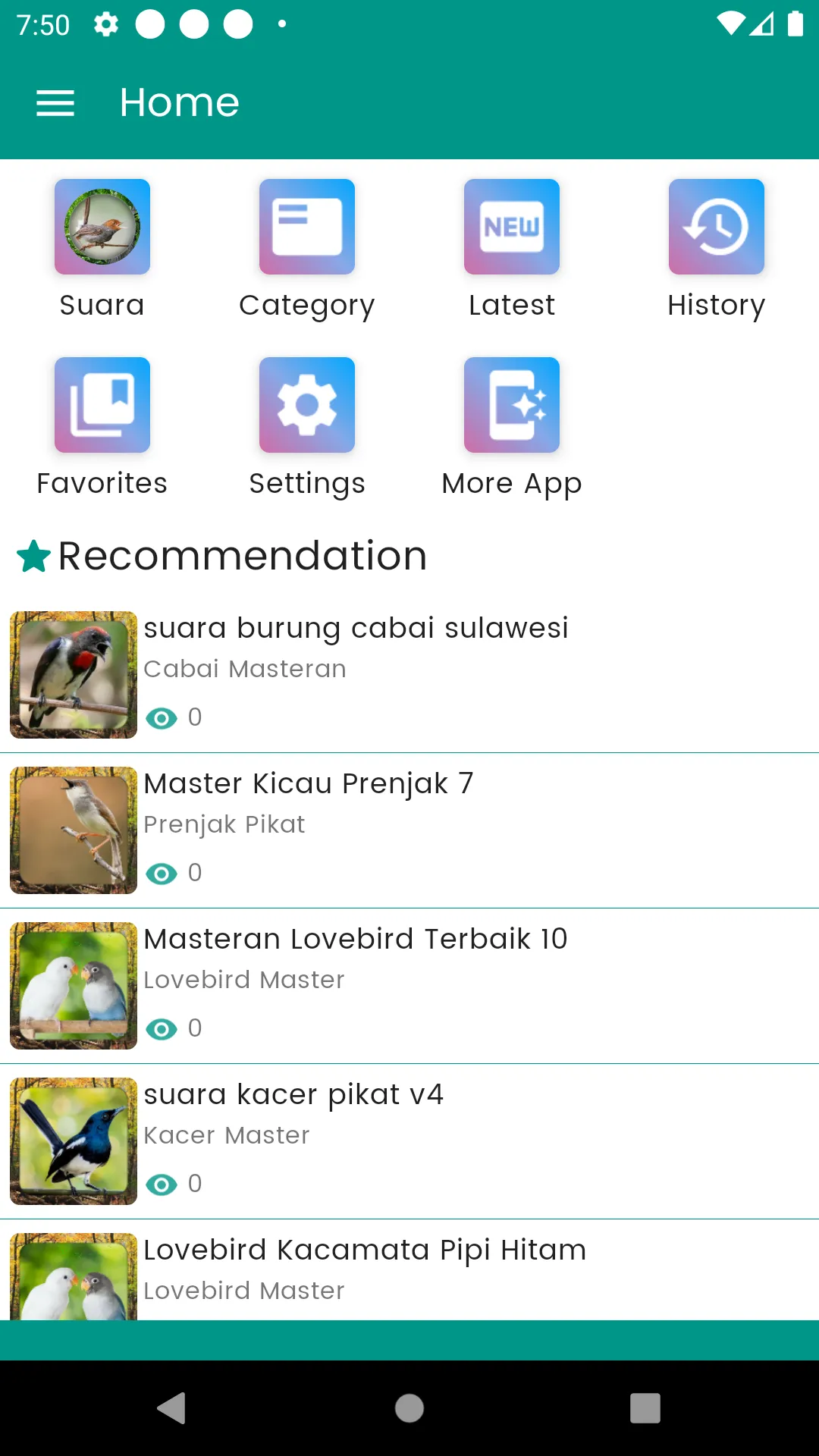 Suara Burung Ciblek Offline | Indus Appstore | Screenshot