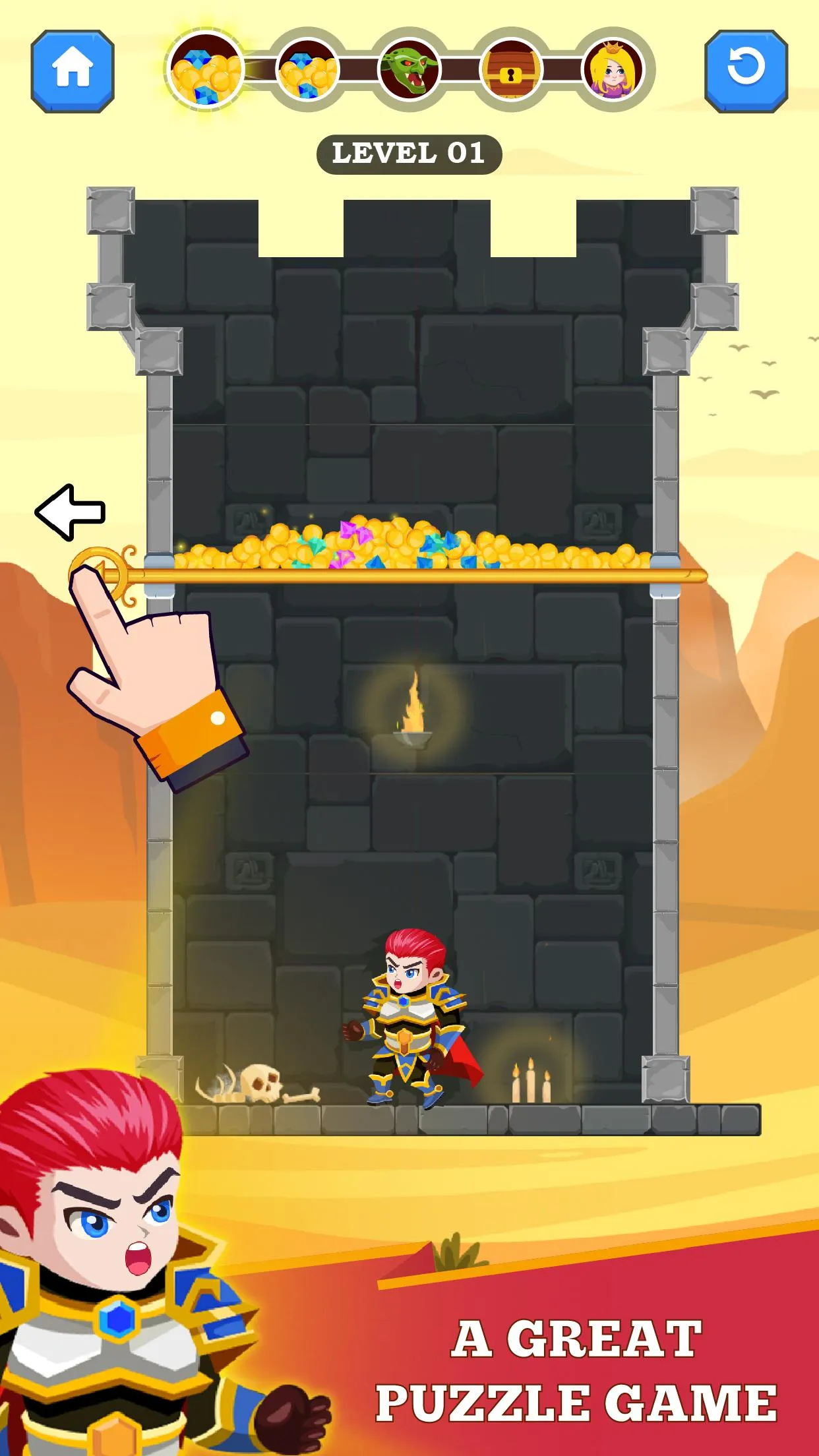 Hero Rescue | Indus Appstore | Screenshot