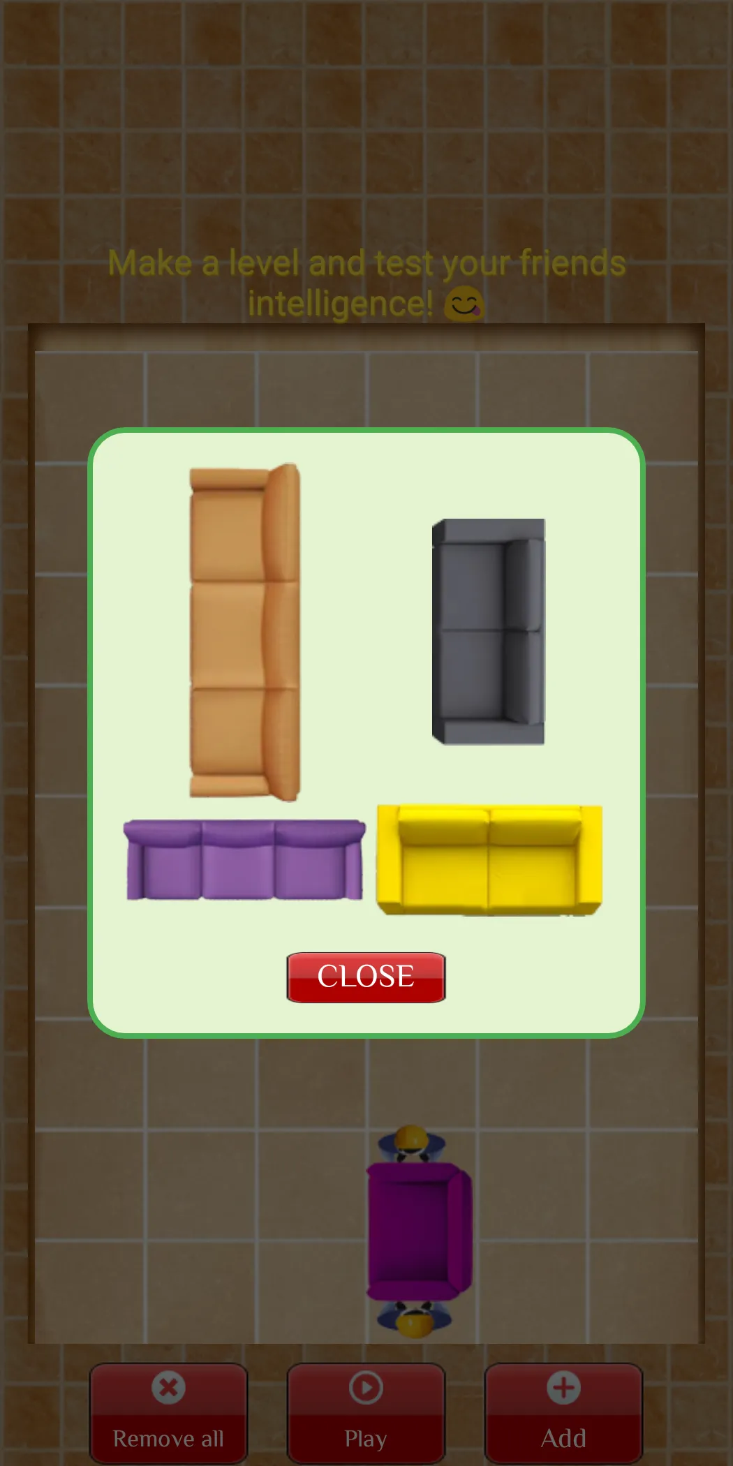 Take out sofas - help workers | Indus Appstore | Screenshot