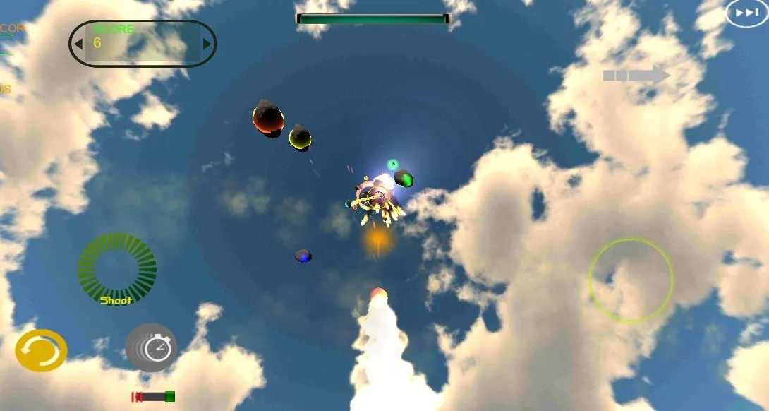 Asteroid in space | Indus Appstore | Screenshot