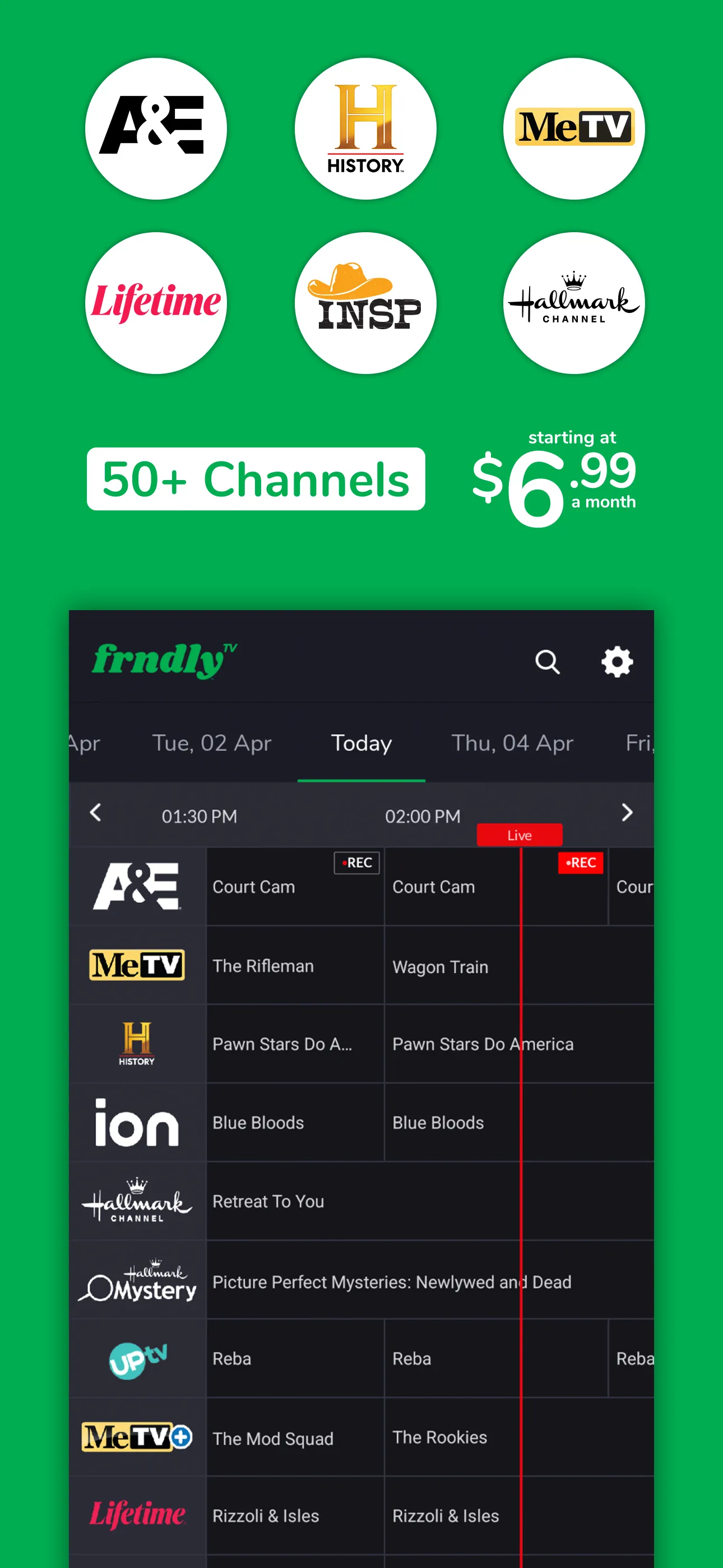 Frndly TV: Live TV & Movies. | Indus Appstore | Screenshot