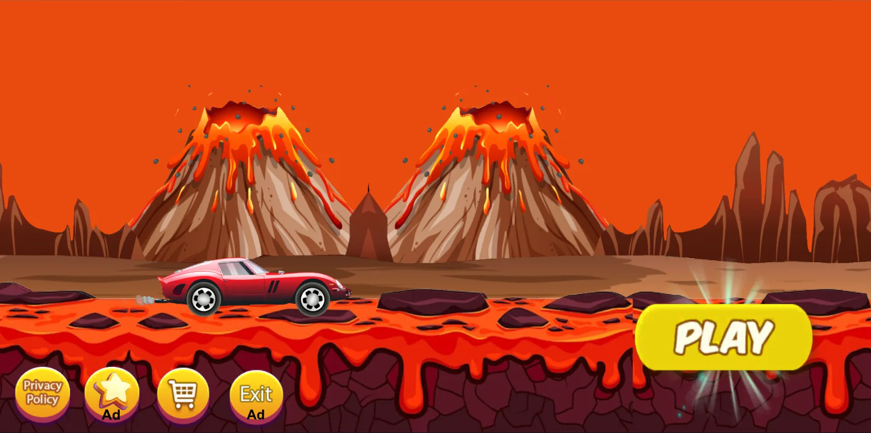 Mountain Hill Climb Car Racer | Indus Appstore | Screenshot