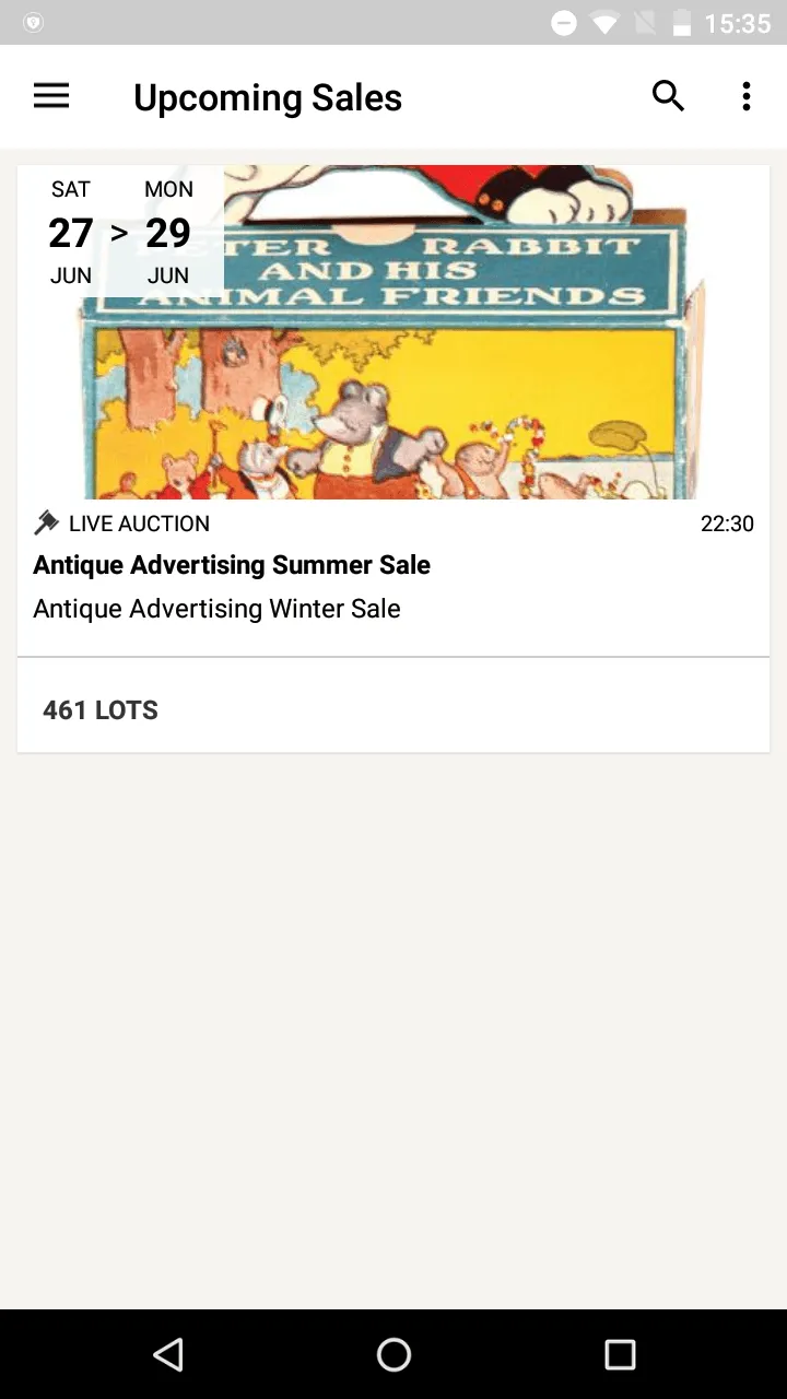 AntiqueAdvertising.com | Indus Appstore | Screenshot