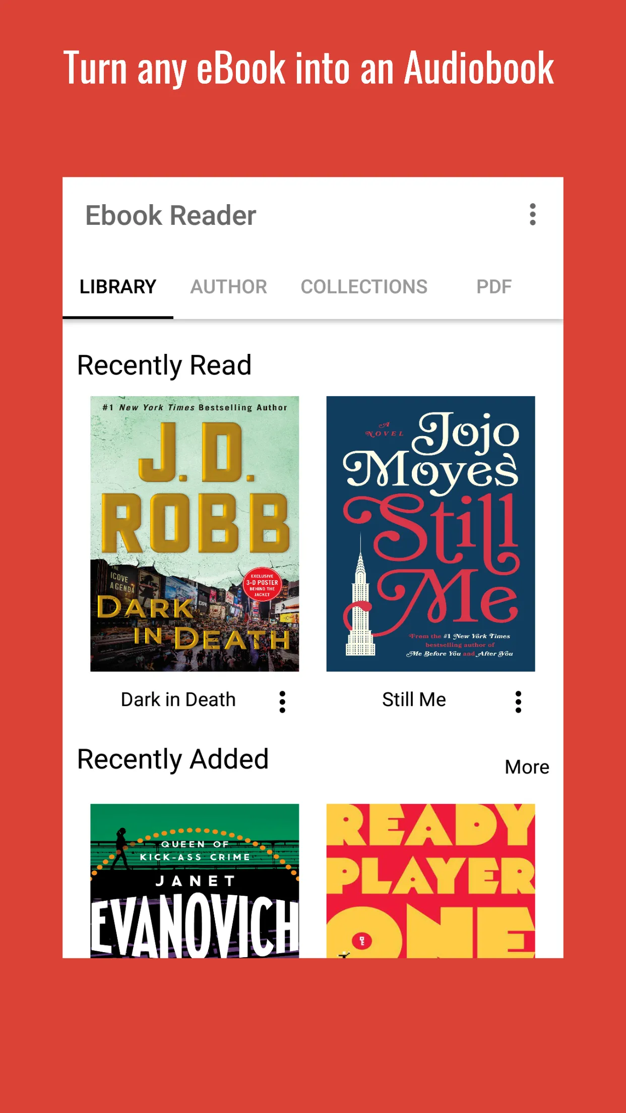 Audiobook Reader | Indus Appstore | Screenshot