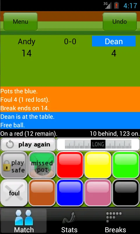 MySnookerStats Snooker Scoring | Indus Appstore | Screenshot