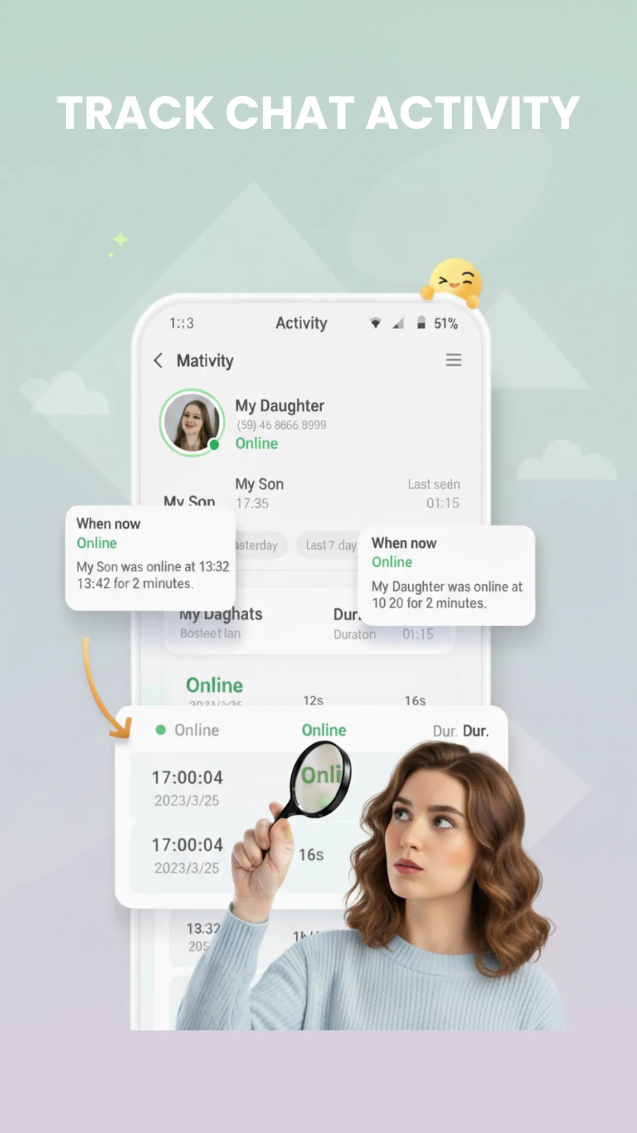 Wawy - WA Online Tracker | Indus Appstore | Screenshot