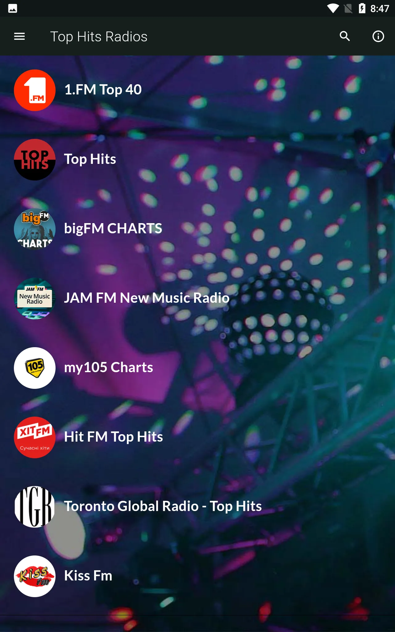 Hits Radios-Latest Pop Music | Indus Appstore | Screenshot