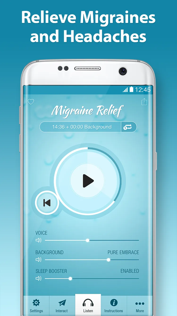 Migraine Relief Hypnosis | Indus Appstore | Screenshot