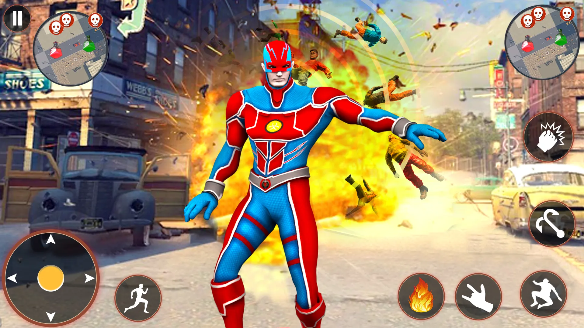 Spider Hero Game: Rope Hero | Indus Appstore | Screenshot