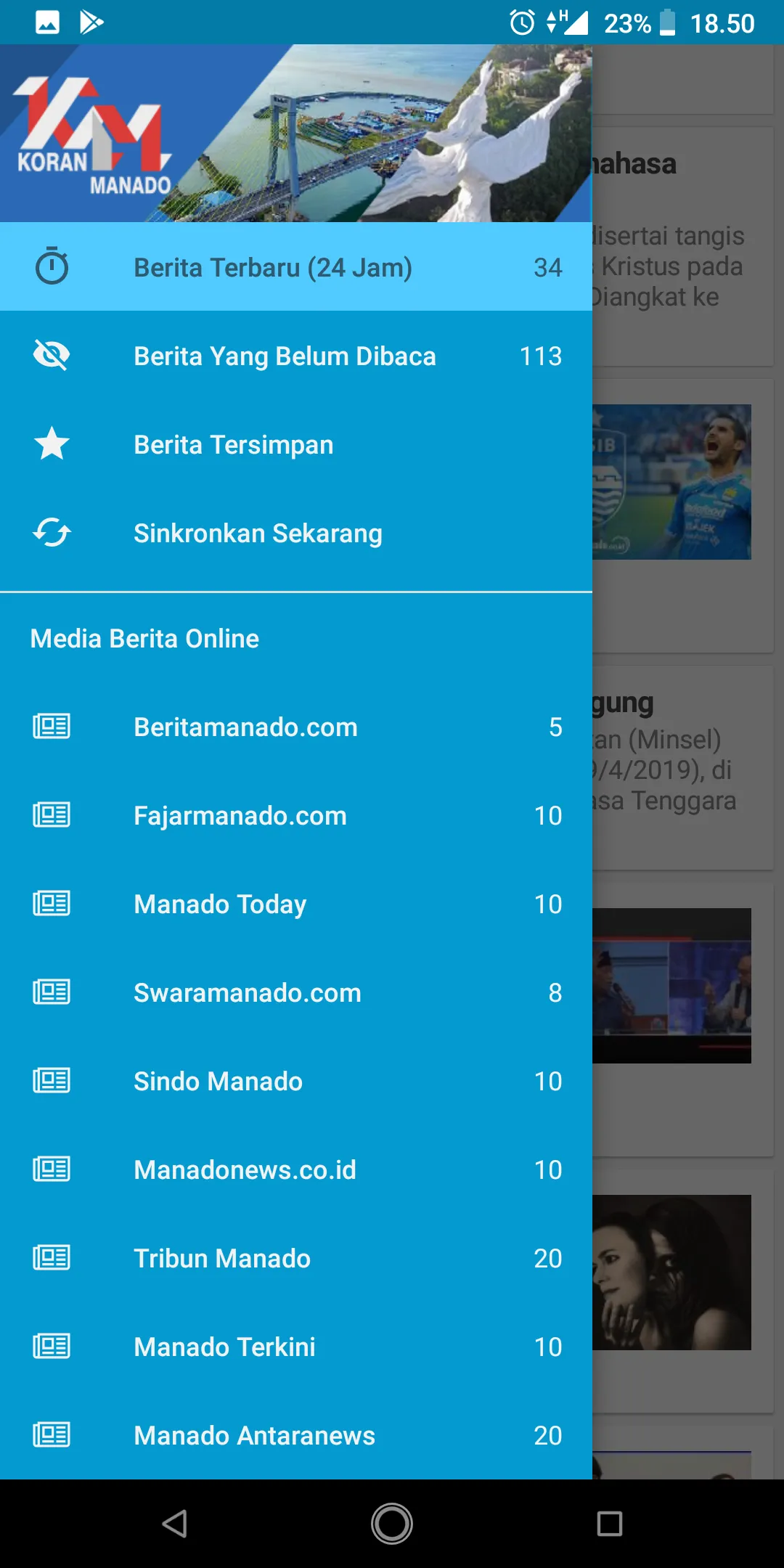 Koran Manado ( Berita Manado S | Indus Appstore | Screenshot