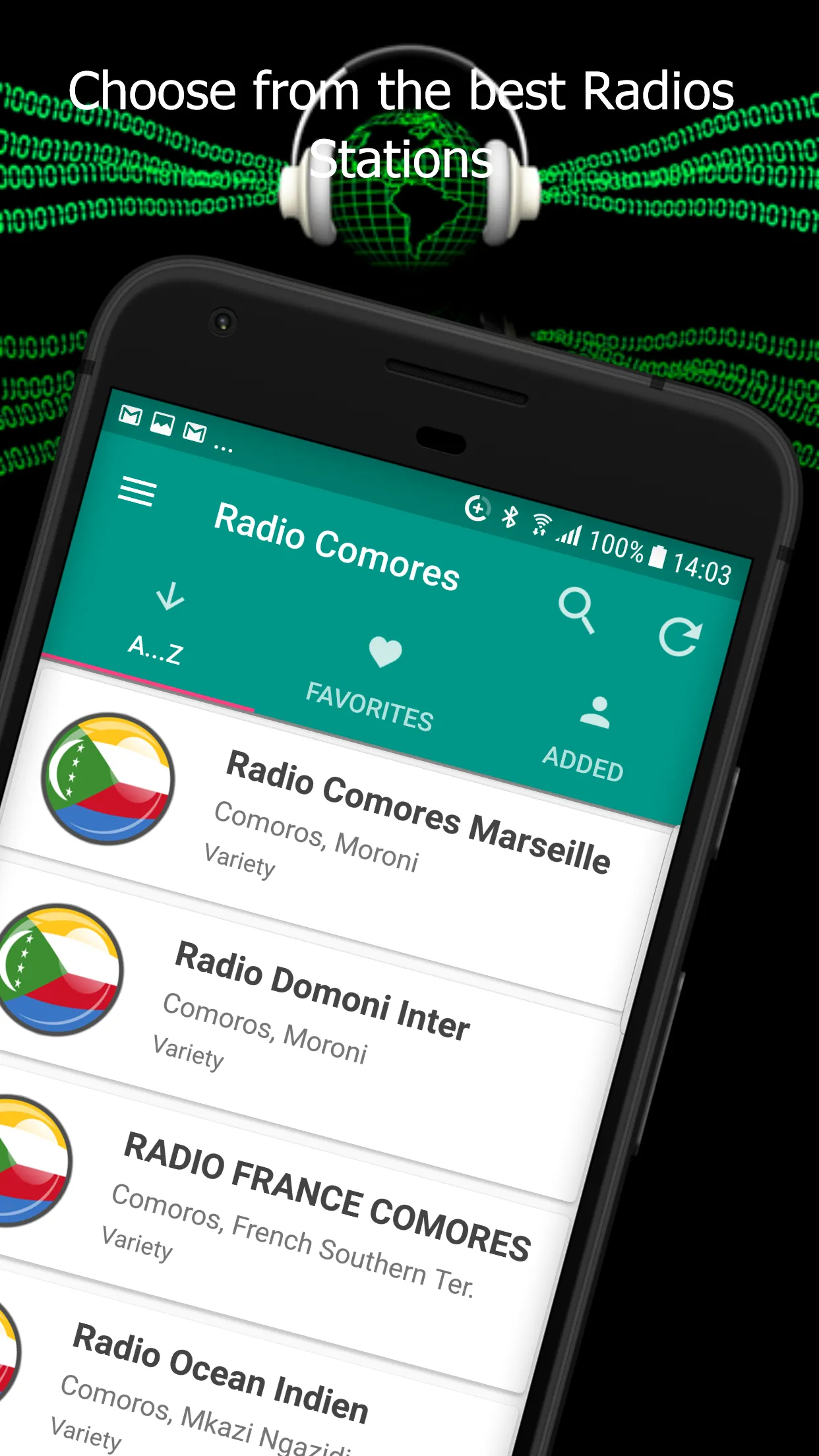 Comoros Islands Radio Stations | Indus Appstore | Screenshot