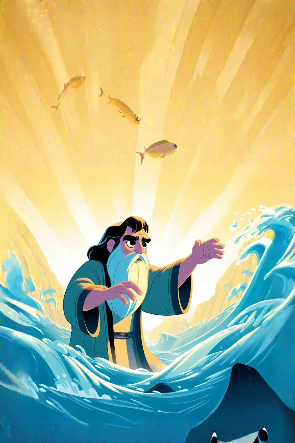 Moses crossing the red sea | Indus Appstore | Screenshot