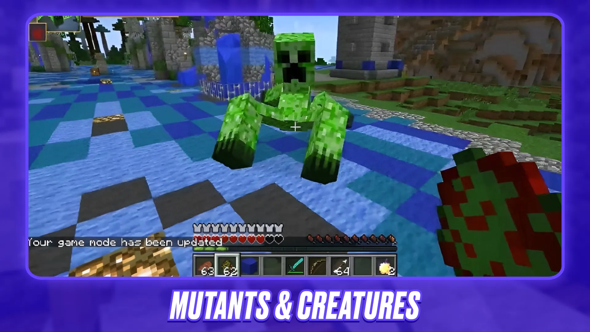 Mutant Creatures Minecraft Mod | Indus Appstore | Screenshot