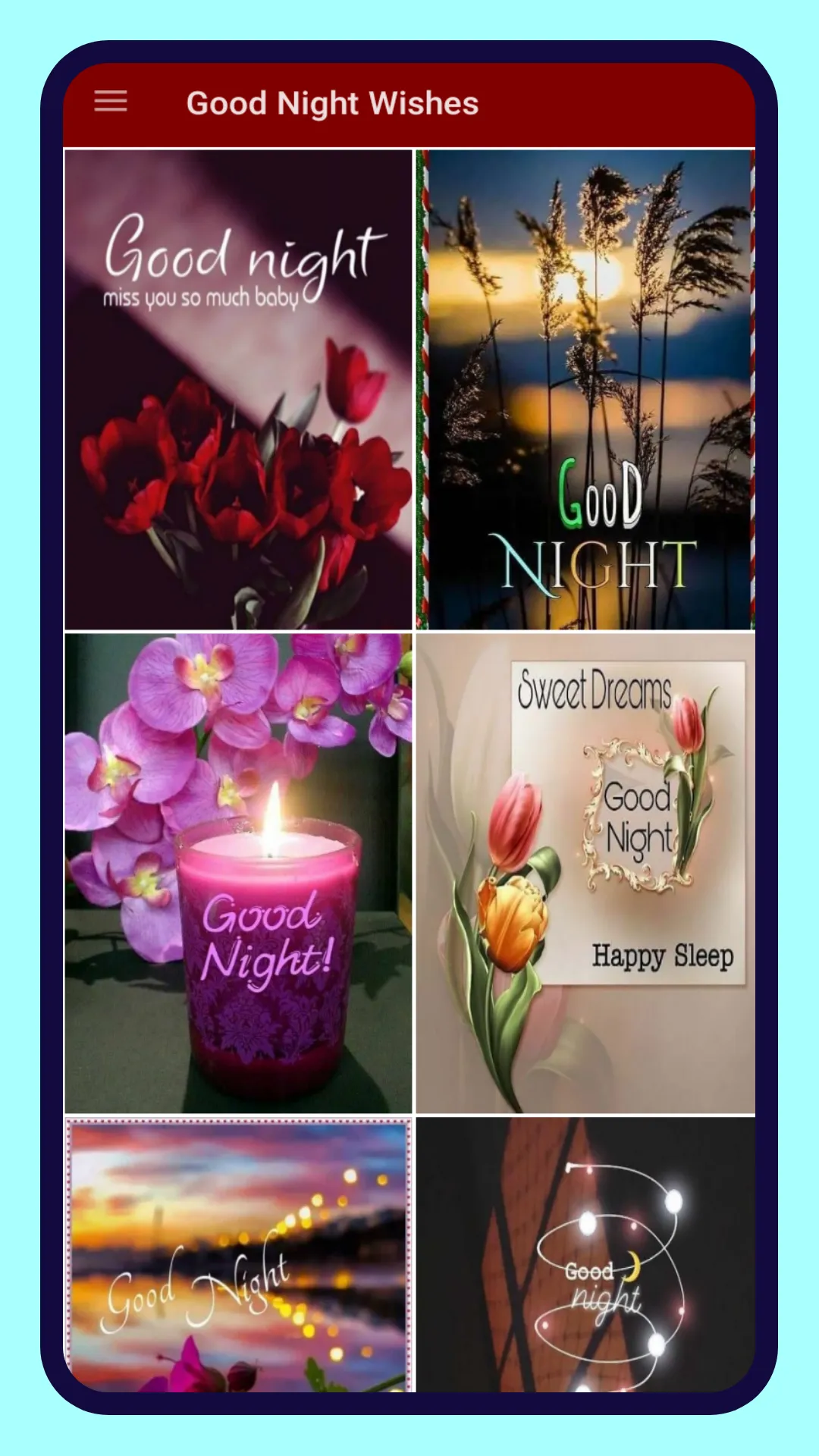 Good Night Wishes | Indus Appstore | Screenshot