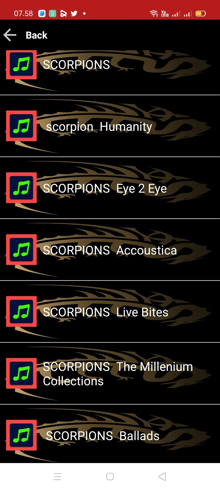 Mp3 Scorpion songs | Indus Appstore | Screenshot