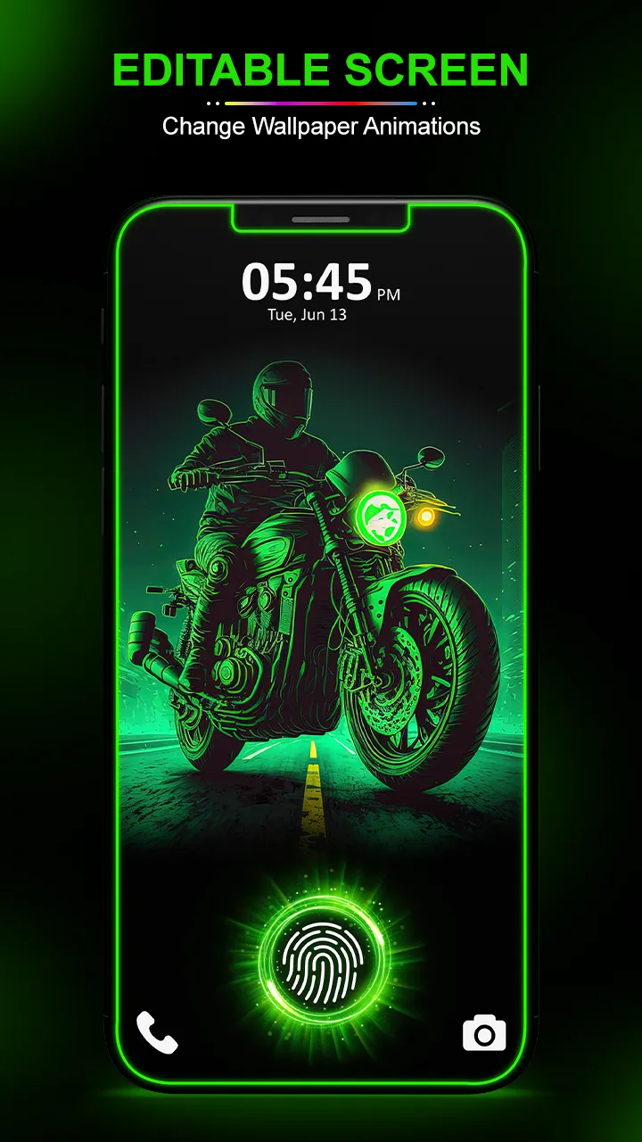 Fingerprint Animation Live HD | Indus Appstore | Screenshot