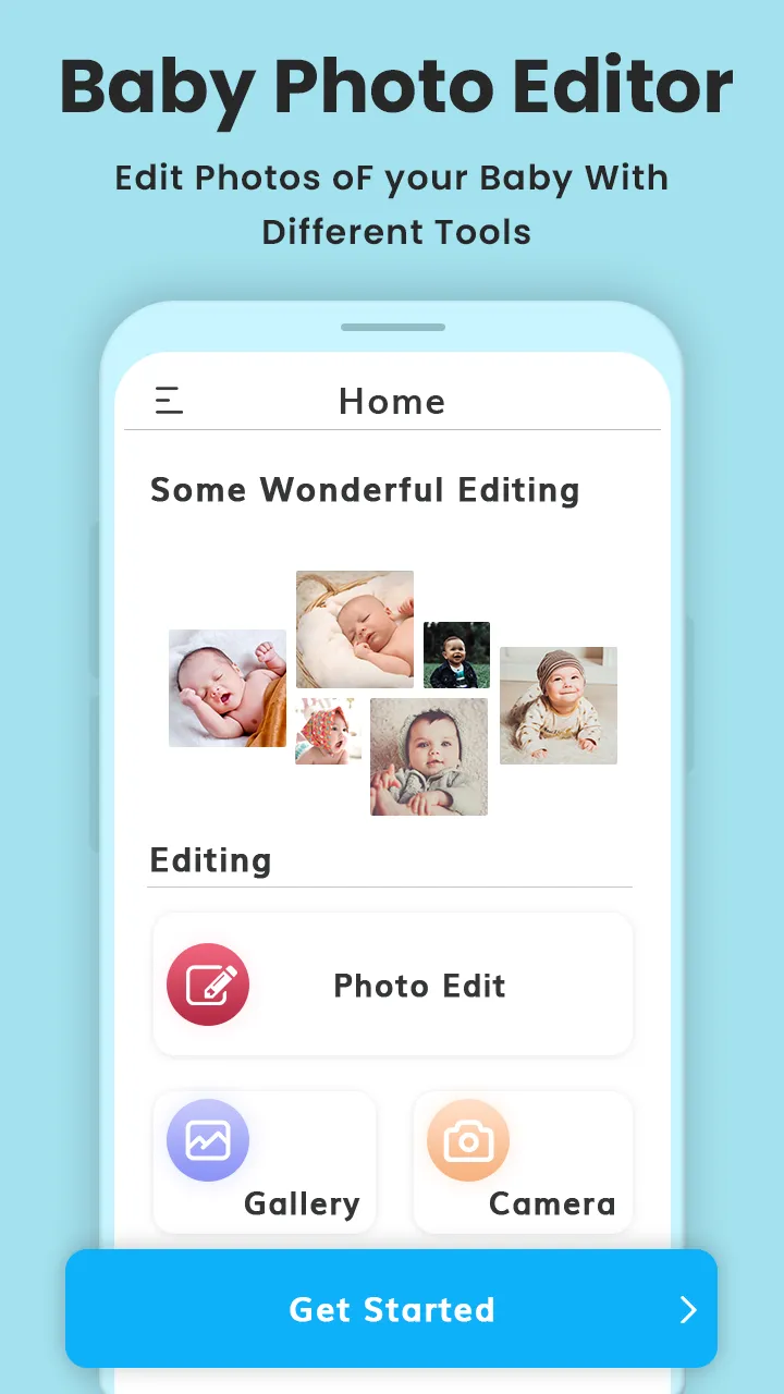 Baby Photo Editor | Indus Appstore | Screenshot