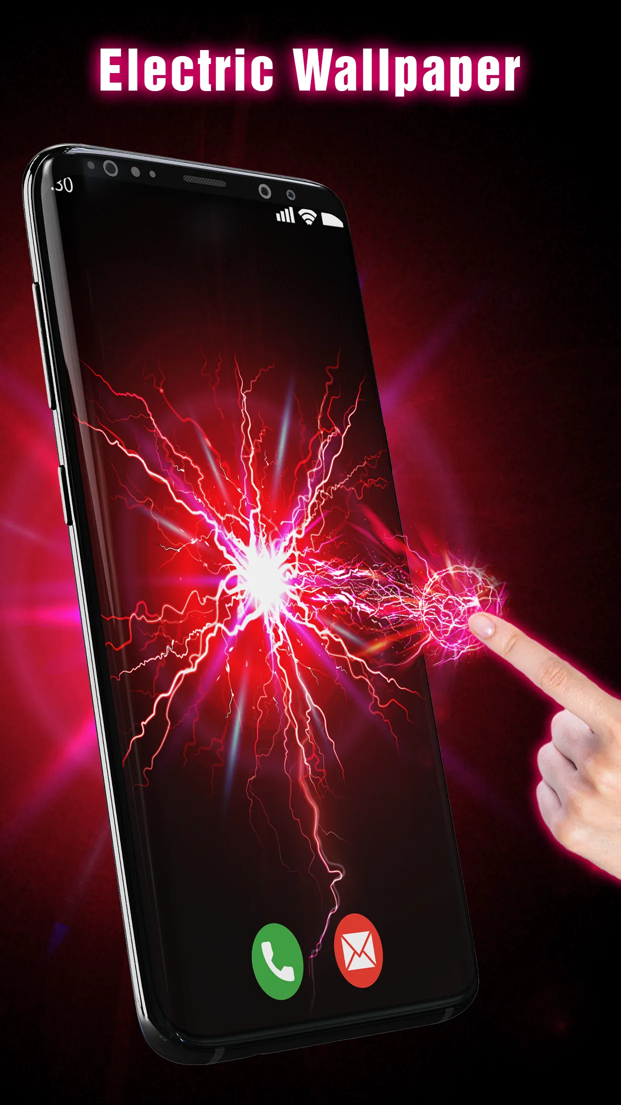 3D Electric Live Wallpaper | Indus Appstore | Screenshot