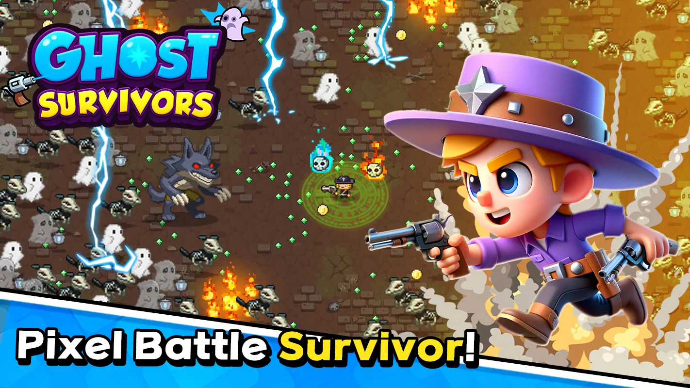 Ghost Survivors : Pixel Hunt | Indus Appstore | Screenshot