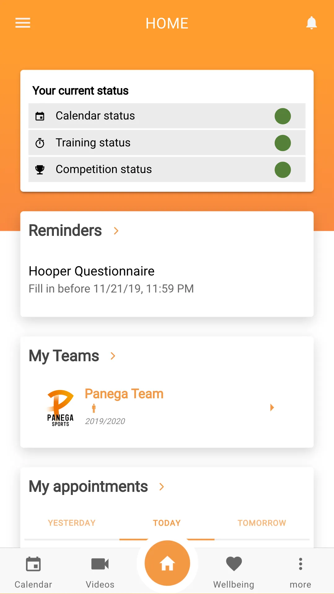 Panega Athlete | Indus Appstore | Screenshot