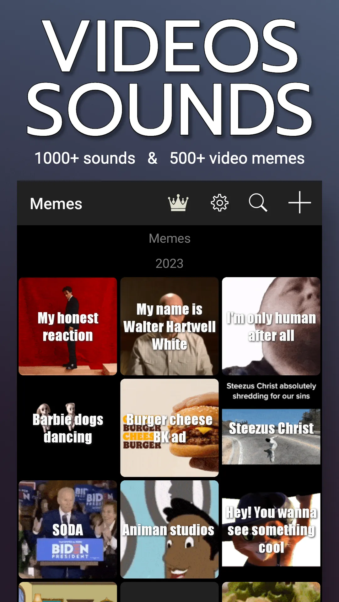 Meme Soundboard 2016-2023 | Indus Appstore | Screenshot