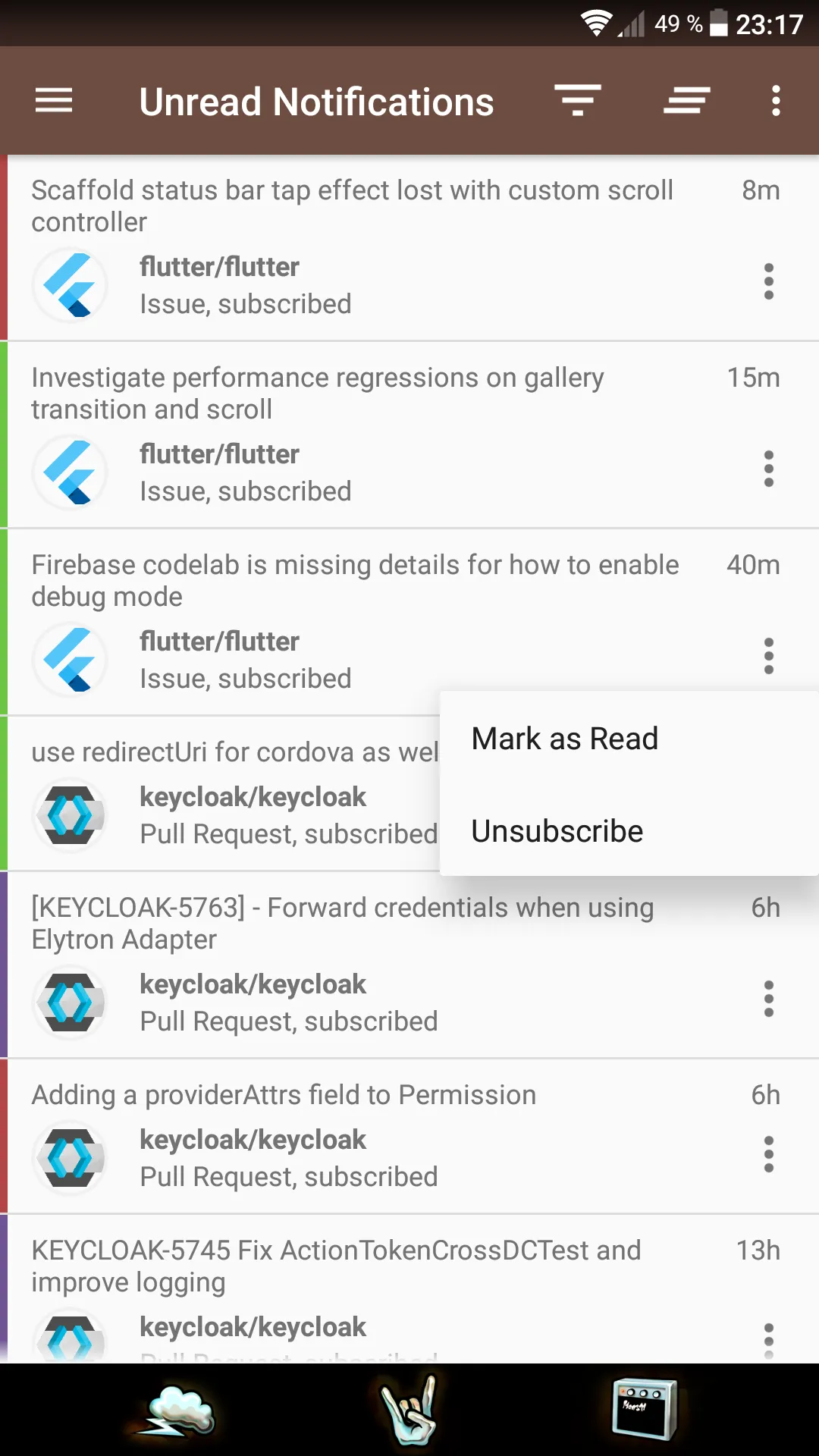 GH::watch GitHub notifications | Indus Appstore | Screenshot