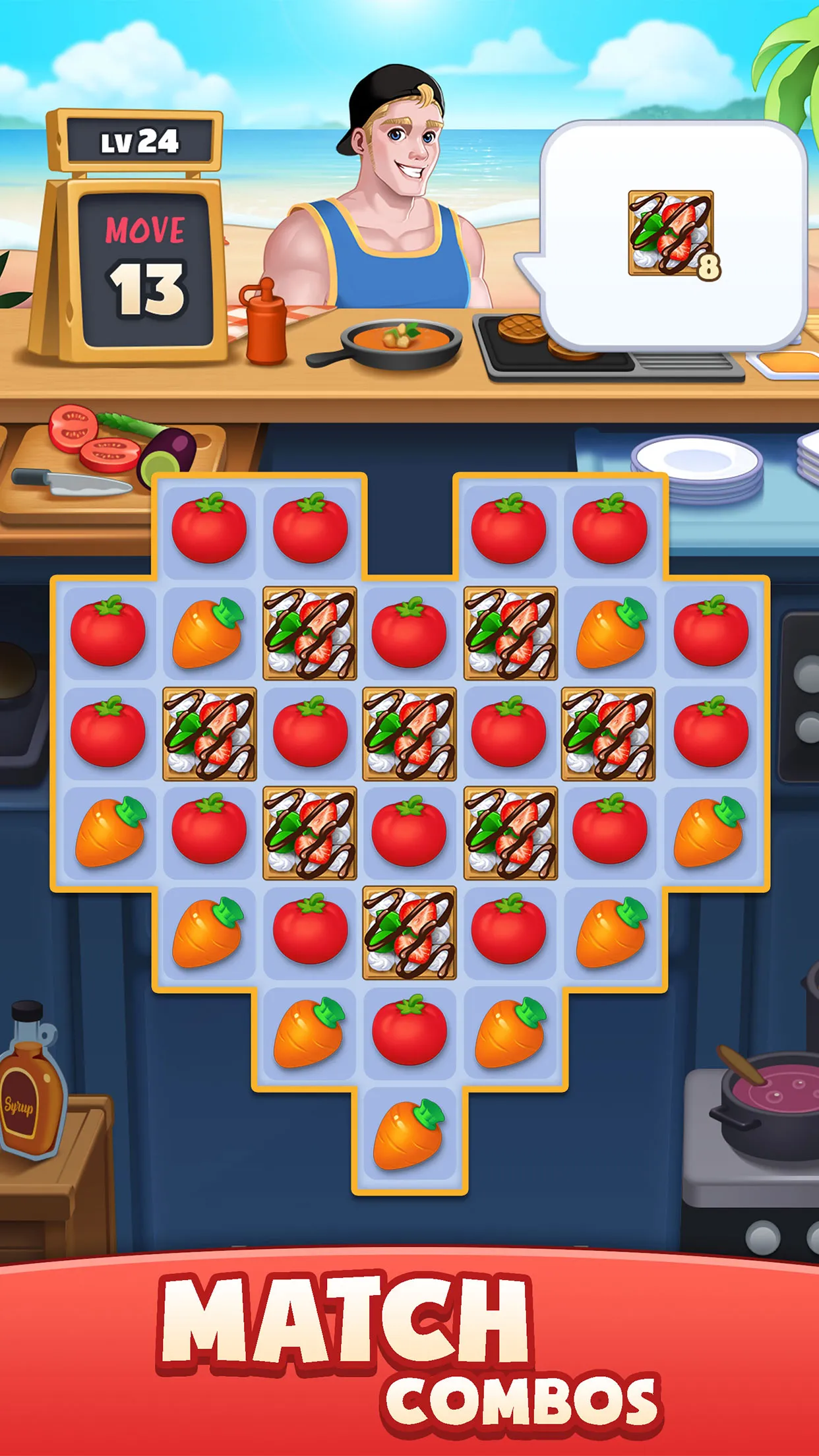 Chef Match | Indus Appstore | Screenshot