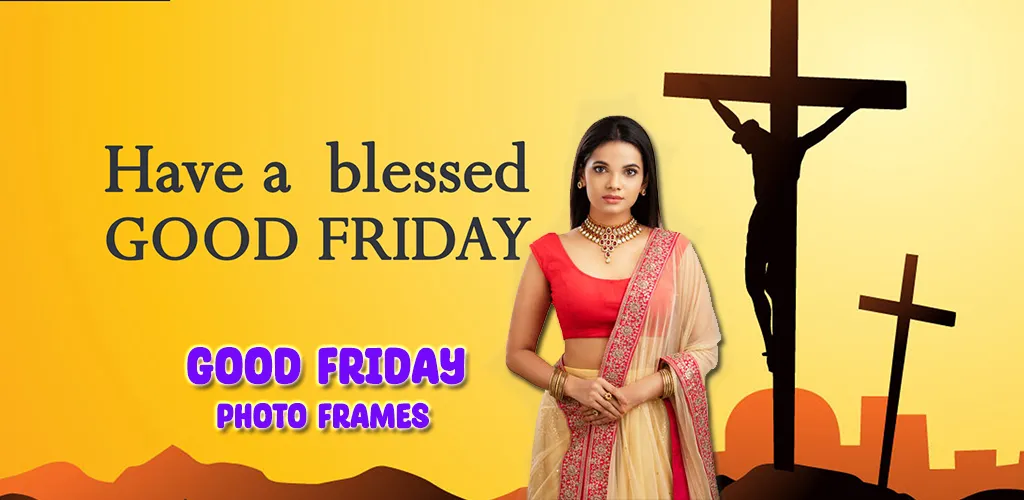 Good Friday Photo Frames | Indus Appstore | Screenshot