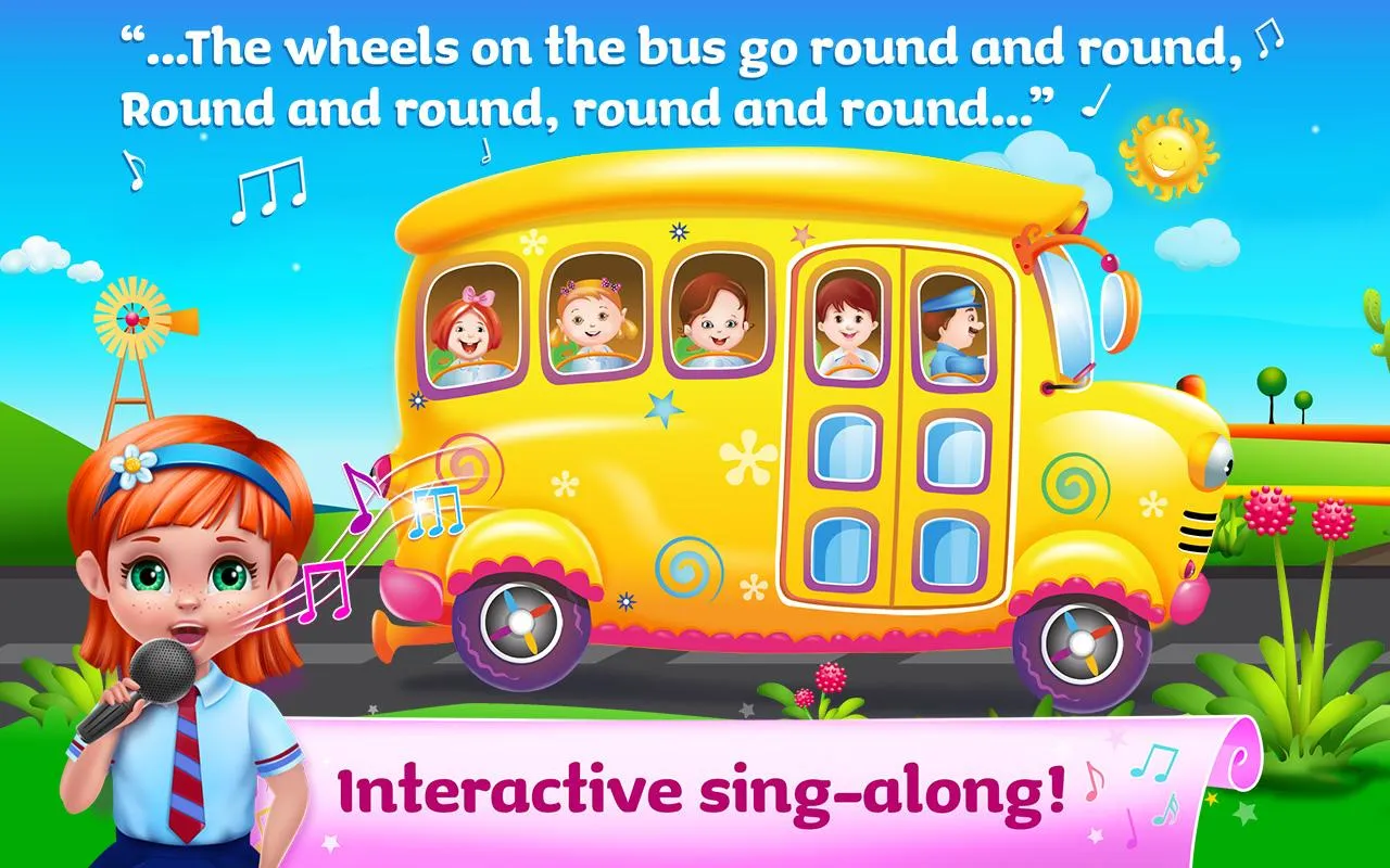 The Wheels On The Bus Musical | Indus Appstore | Screenshot