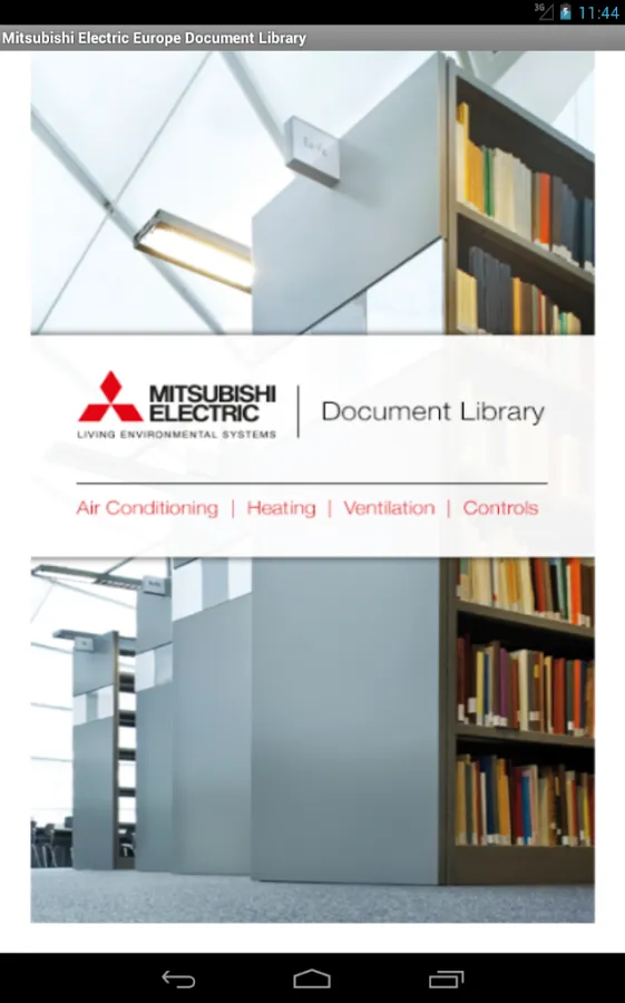 Mitsubishi Electric UK Library | Indus Appstore | Screenshot