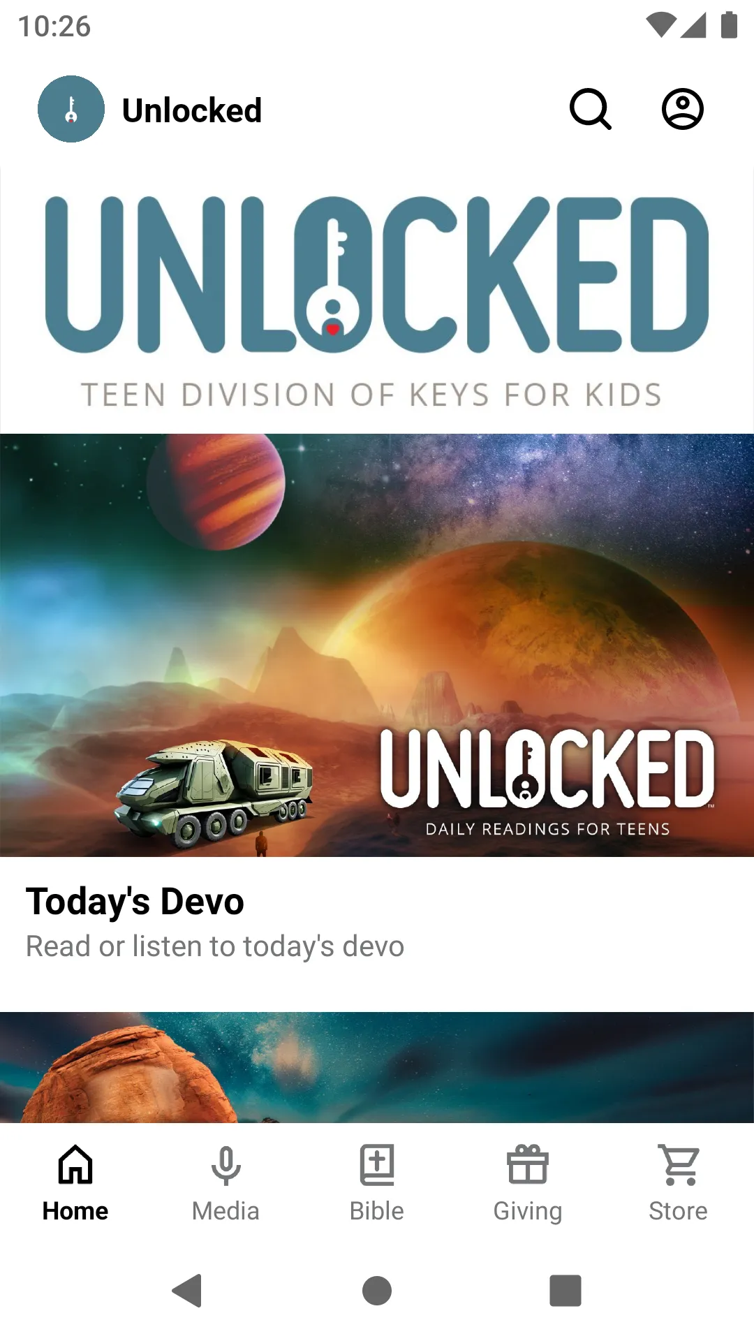 Unlocked - Teen Devotional | Indus Appstore | Screenshot