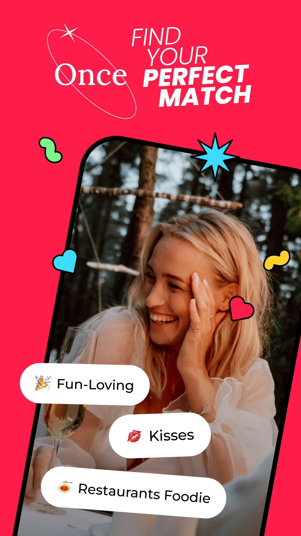 Once: Find your Perfect Match | Indus Appstore | Screenshot