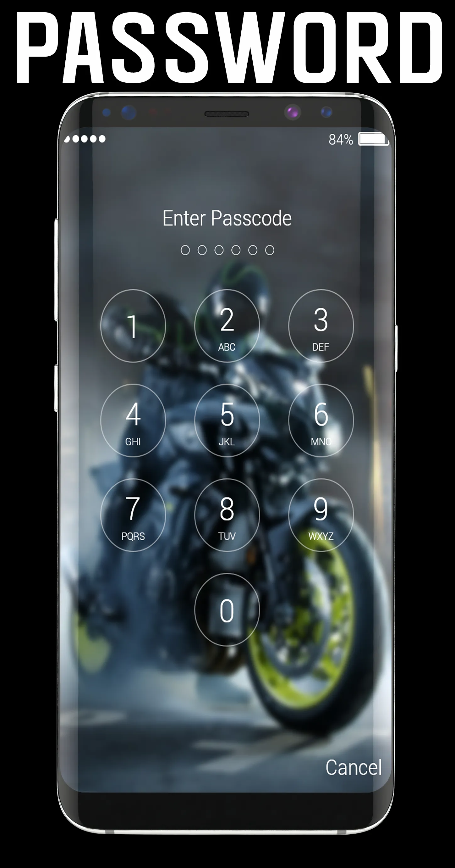 Motorcycle Lock Screen | Indus Appstore | Screenshot