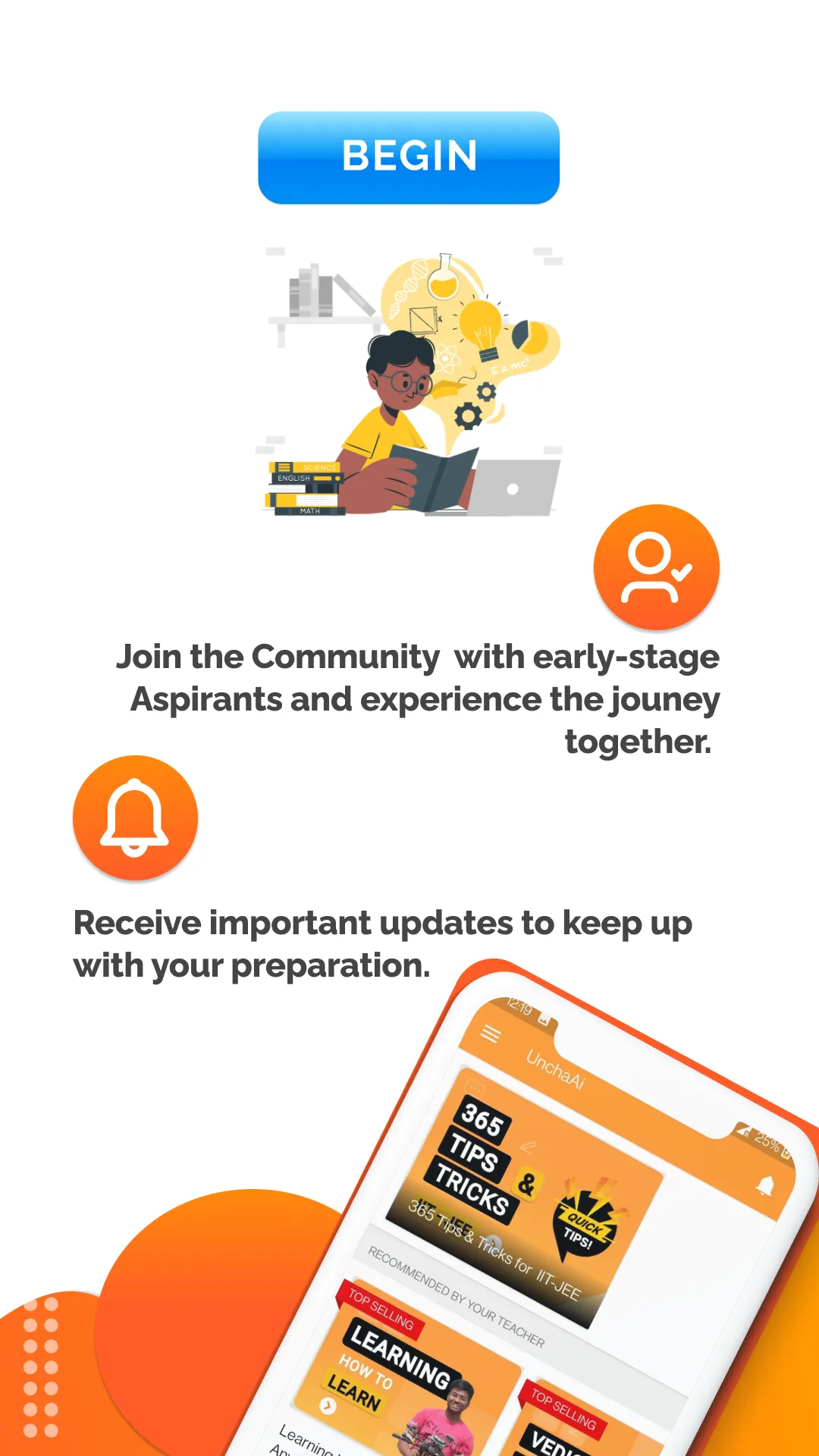 UnchaAi - Aspirants’ Community | Indus Appstore | Screenshot