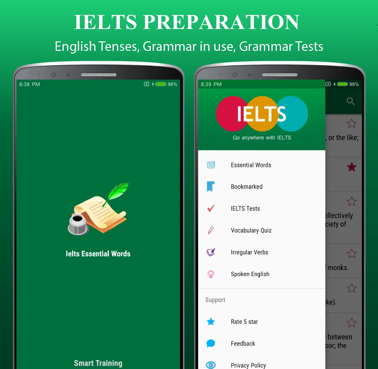 IELTS Essential Words & Tests | Indus Appstore | Screenshot