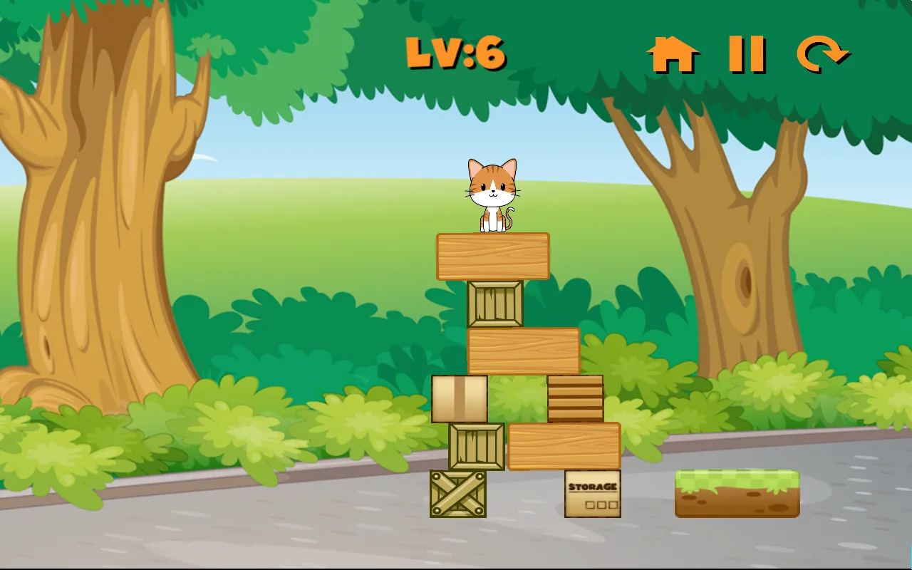 Kitty Drop Save The Cat | Indus Appstore | Screenshot