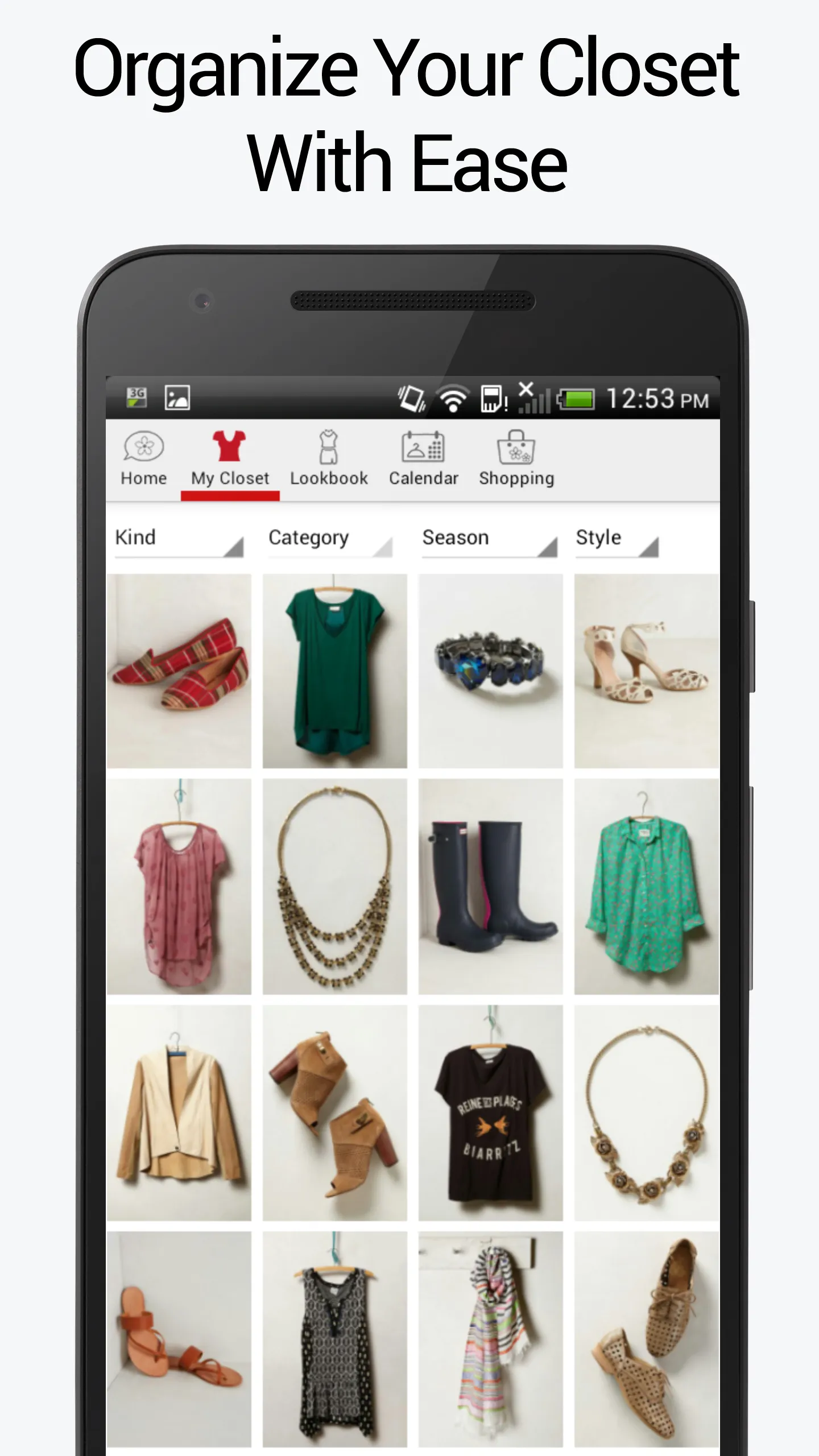 STYLICIOUS - Closet Organizer | Indus Appstore | Screenshot